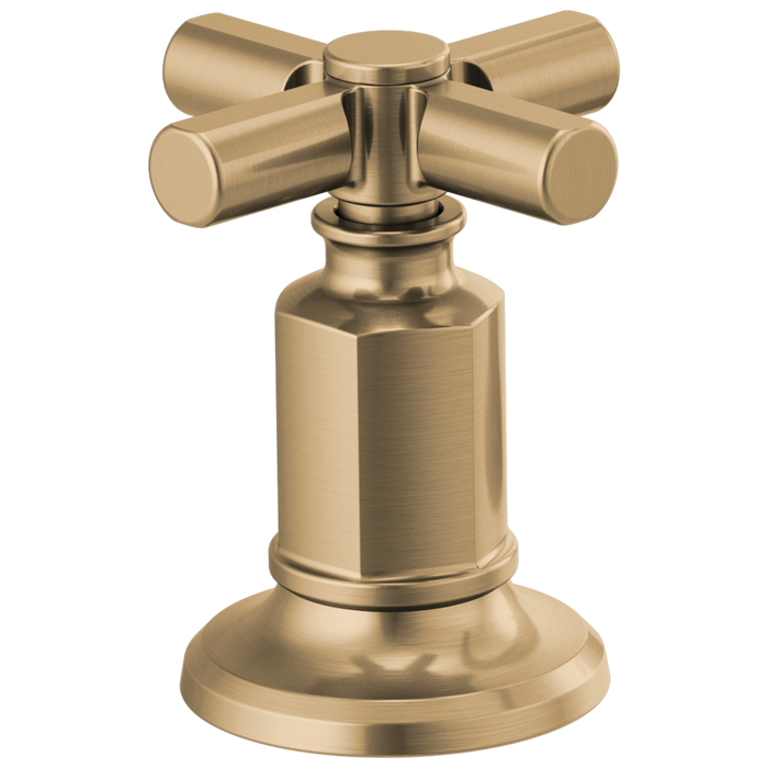 Brizo Invari HX5376 Widespread Lavatory Cross Handle Kit, luxe gold