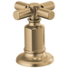 Brizo Invari HX5376 Widespread Lavatory Cross Handle Kit, luxe gold