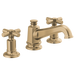 Brizo Invari HX5376 Widespread Lavatory Cross Handle Kit, luxe gold - view 2