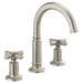Brizo Invari HX5376 Widespread Lavatory Cross Handle Kit, luxe nickel - view 4