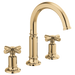 Brizo Invari HX5376 Widespread Lavatory Cross Handle Kit, polished gold - view 4