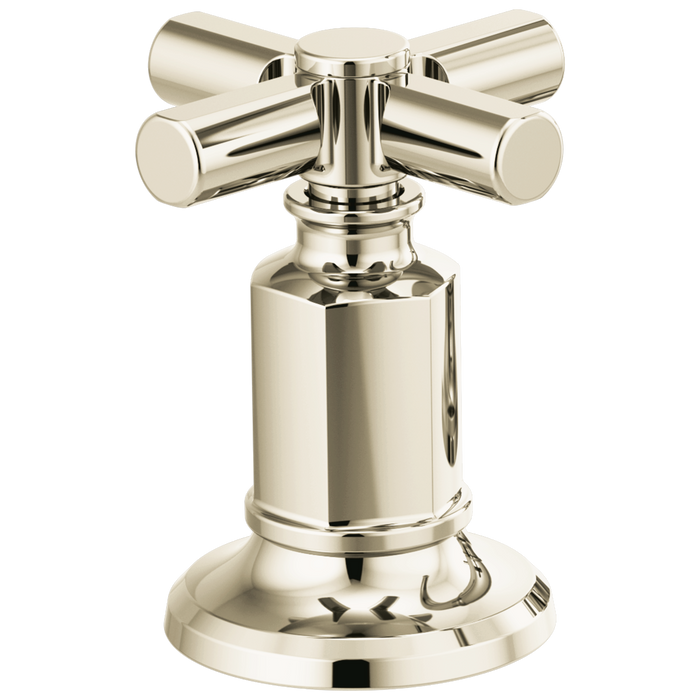 Brizo Invari HX5376 Widespread Lavatory Cross Handle Kit, polished nickel