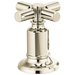 Brizo Invari HX5376 Widespread Lavatory Cross Handle Kit, polished nickel