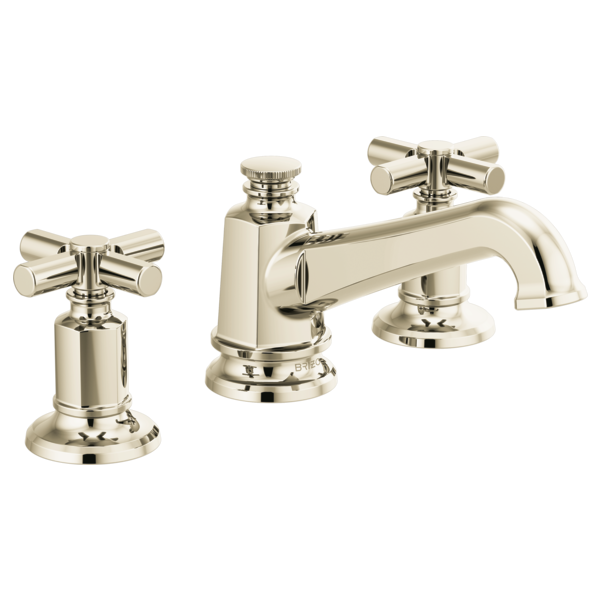 Brizo Invari HX5376 Widespread Lavatory Cross Handle Kit, polished nickel - view 4