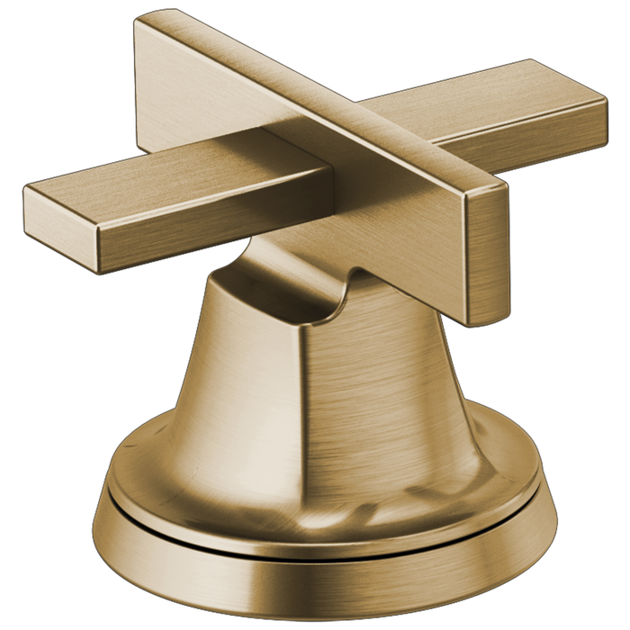 Brizo Levoir HX5397 Widespread Lavatory Low Cross Handle Kit, luxe gold