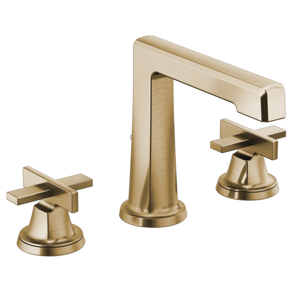 Brizo Levoir HX5397 Widespread Lavatory Low Cross Handle Kit, luxe gold - view 2