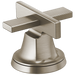 Brizo Levoir HX5397 Widespread Lavatory Low Cross Handle Kit, luxe nickel