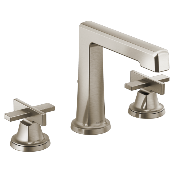 Brizo Levoir HX5397 Widespread Lavatory Low Cross Handle Kit, luxe nickel - view 2
