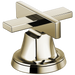 Brizo Levoir HX5397 Widespread Lavatory Low Cross Handle Kit, polished nickel