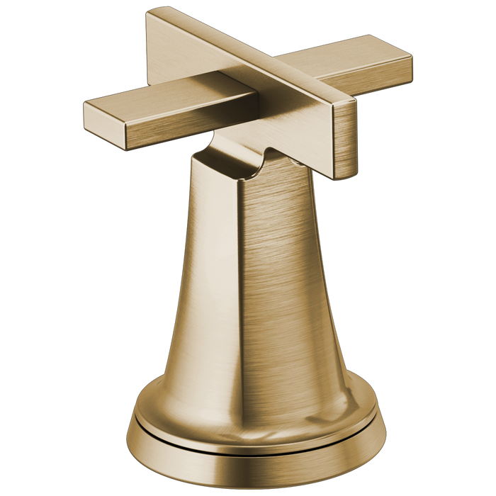 Brizo Levoir HX5398 Widespread Lavatory High Cross Handle Kit, luxe gold