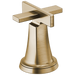 Brizo Levoir HX5398 Widespread Lavatory High Cross Handle Kit, luxe gold