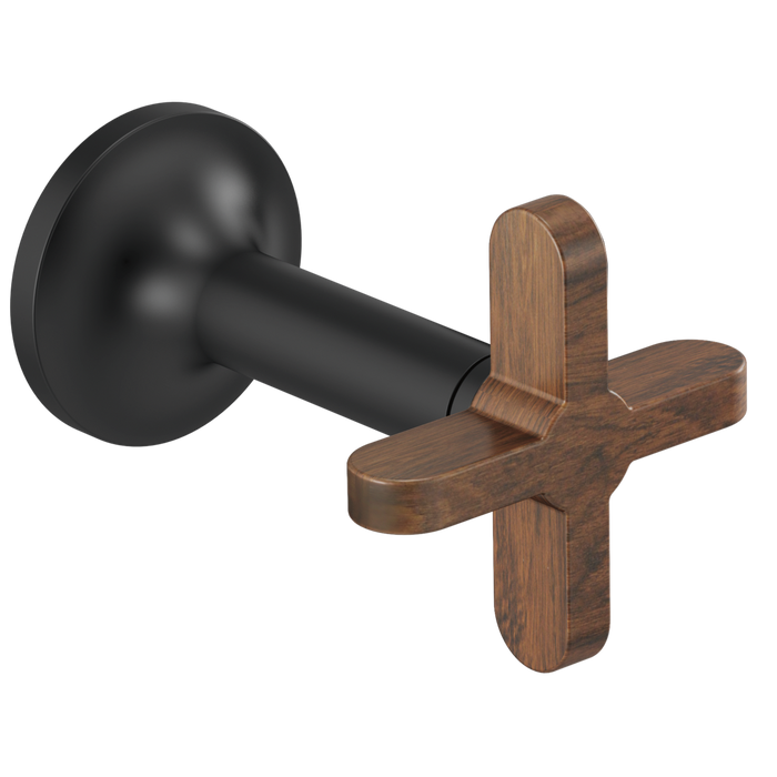 Brizo Jason Wu for Brizo HX5875 Wall Mount Lavatory Cross Handles, matte black