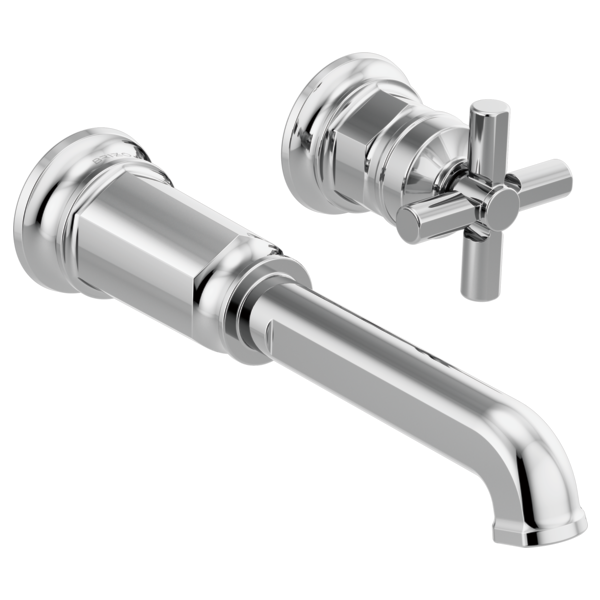 Brizo Invari HX5876 Wall Mount Lavatory Cross Handle Kit, chrome - view 2