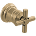 Brizo Invari HX5876 Wall Mount Lavatory Cross Handle Kit, luxe gold