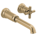 Brizo Invari HX5876 Wall Mount Lavatory Cross Handle Kit, luxe gold - view 3