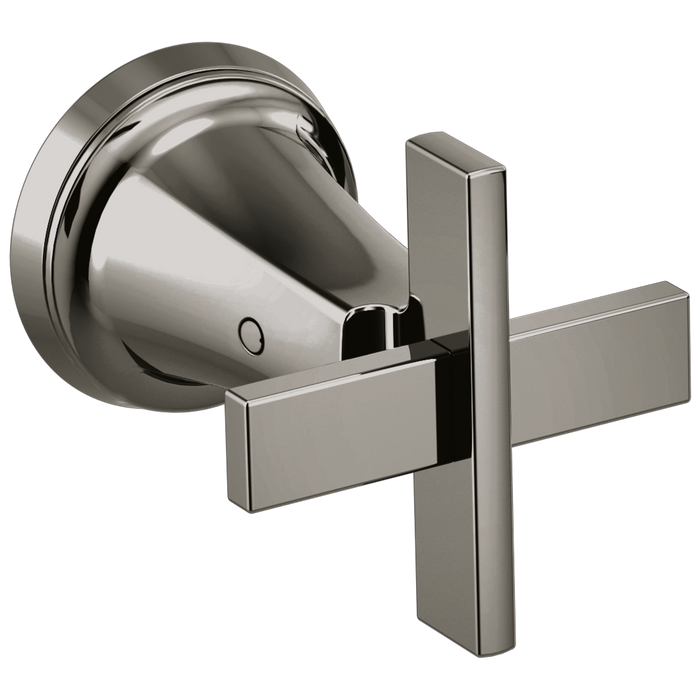 Brizo Levoir HX5898 Wall Mount Lavatory Cross Handle Kit, brilliance black onyx