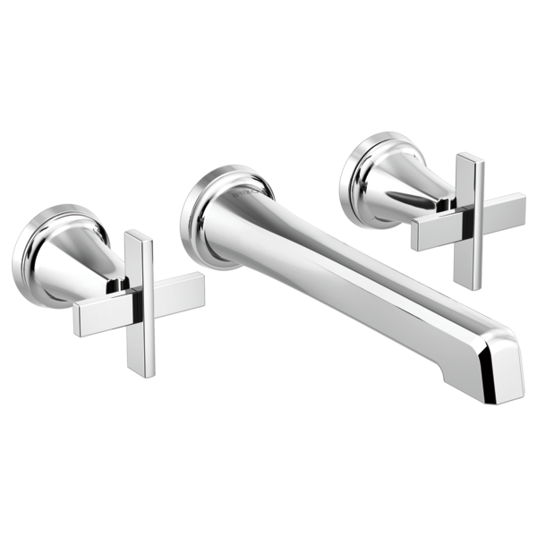Brizo Levoir HX5898 Wall Mount Lavatory Cross Handle Kit, chrome - view 2