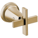 Brizo Levoir HX5898 Wall Mount Lavatory Cross Handle Kit, luxe gold