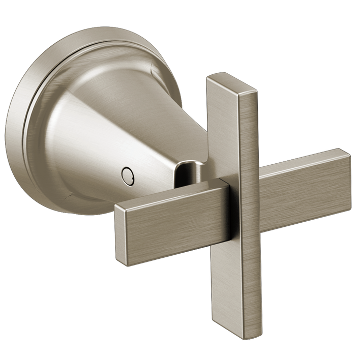 Brizo Levoir HX5898 Wall Mount Lavatory Cross Handle Kit, luxe nickel