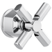 Brizo Invari HX60P76 Pressure Balance Valve Trim Cross Handle Kit, chrome