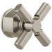 Brizo Invari HX60P76 Pressure Balance Valve Trim Cross Handle Kit, luxe nickel