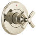 Brizo Invari HX60P76 Pressure Balance Valve Trim Cross Handle Kit, polished nickel - view 2
