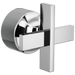 Brizo Levoir HX60P98 Pressure Balance Valve Trim Cross Handle Kit, chrome