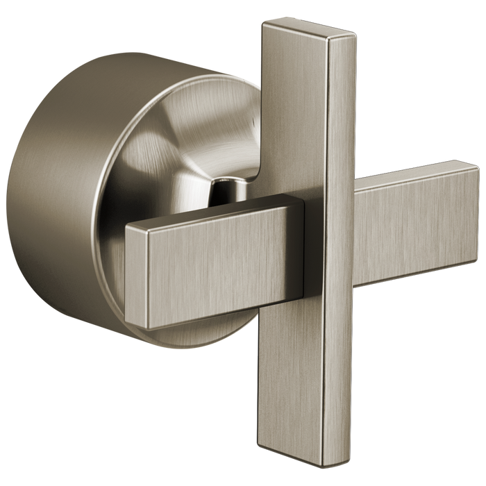 Brizo Levoir HX60P98 Pressure Balance Valve Trim Cross Handle Kit, luxe nickel