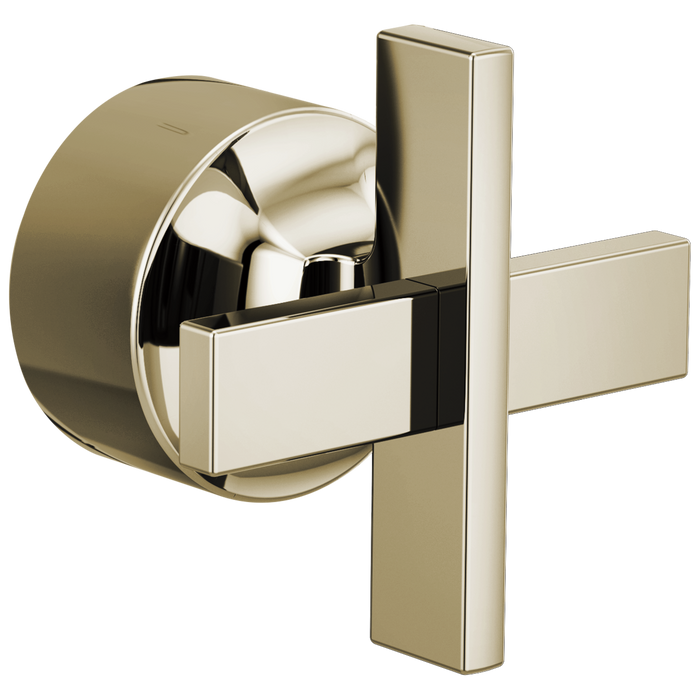 Brizo Levoir HX60P98 Pressure Balance Valve Trim Cross Handle Kit, polished nickel