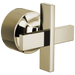 Brizo Levoir HX60P98 Pressure Balance Valve Trim Cross Handle Kit, polished nickel