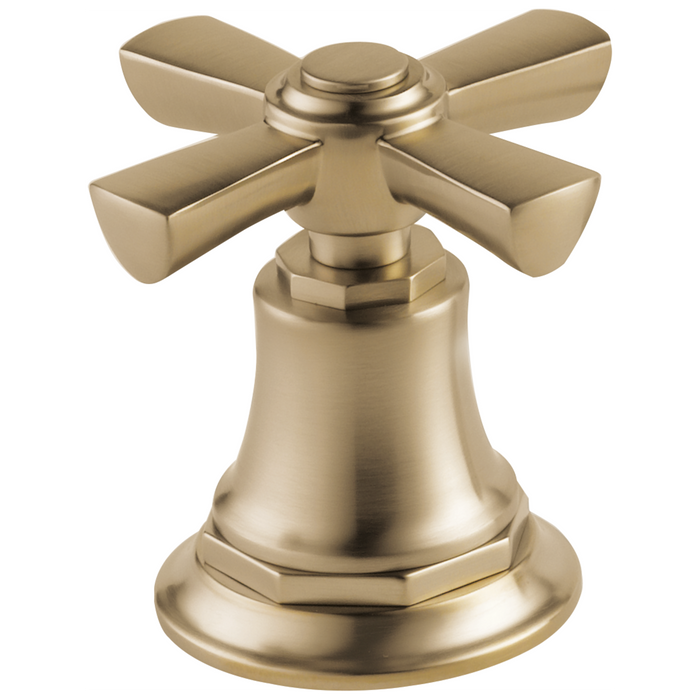 Brizo Rook HX661 Roman Tub Faucet Cross Handle Kit, luxe gold