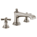 Brizo Rook HX661 Roman Tub Faucet Cross Handle Kit, luxe nickel - view 4