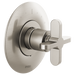 Brizo Jason Wu for Brizo HX6675 Sensori Thermostatic Valve Trim Cross Handle Kit, brushed nickel - view 2