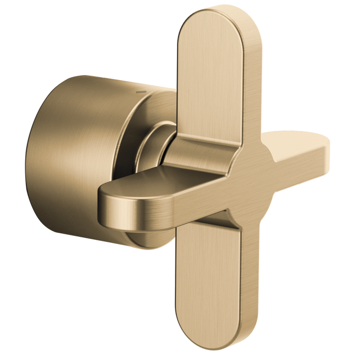 Brizo Jason Wu for Brizo HX6675 Sensori Thermostatic Valve Trim Cross Handle Kit, luxe gold