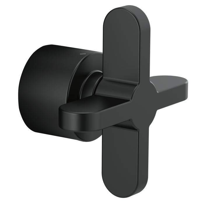 Brizo Jason Wu for Brizo HX6675 Sensori Thermostatic Valve Trim Cross Handle Kit, matte black