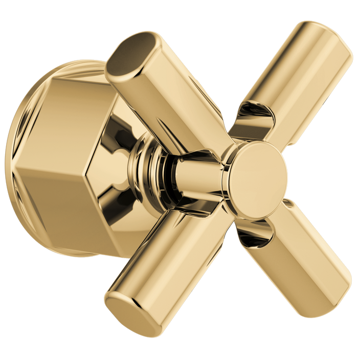 Brizo Invari HX6676 Sensori Thermostatic Valve Trim Cross Handle Kit, polished gold