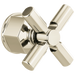 Brizo Invari HX6676 Sensori Thermostatic Valve Trim Cross Handle Kit, polished nickel