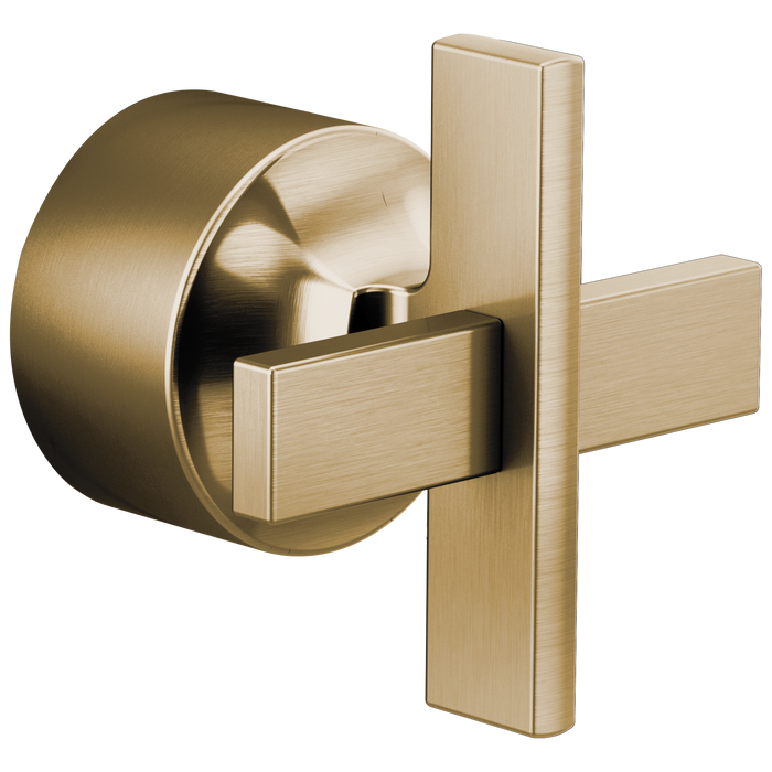 Brizo Levoir HX6698 Sensori Thermostatic Valve Trim Cross Handle Kit, luxe gold