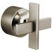 Brizo Levoir HX6698 Sensori Thermostatic Valve Trim Cross Handle Kit, luxe nickel