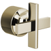 Brizo Levoir HX6698 Sensori Thermostatic Valve Trim Cross Handle Kit, polished nickel