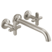 Brizo Jason Wu for Brizo HX70475 Wall Mount Tub Filler Cross Handles, brushed nickel - view 2