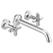 Brizo Jason Wu for Brizo HX70475 Wall Mount Tub Filler Cross Handles, chrome - view 2