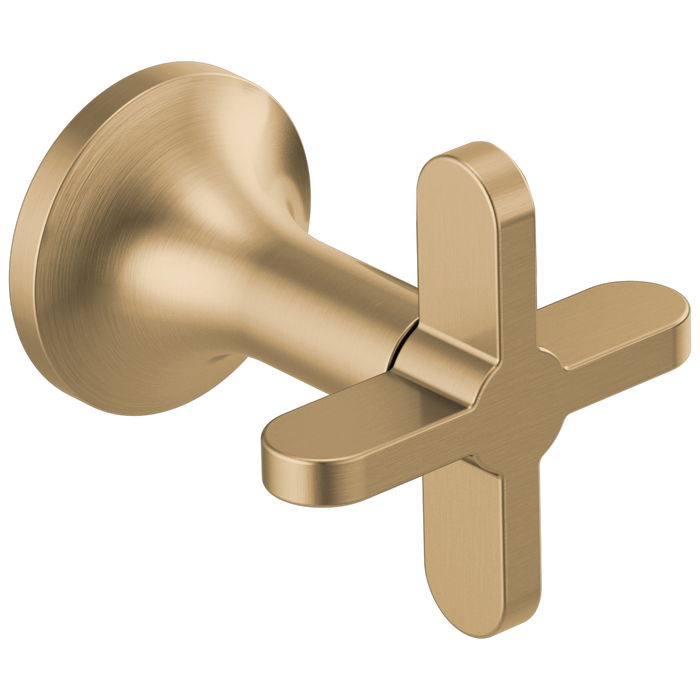 Brizo Jason Wu for Brizo HX70475 Wall Mount Tub Filler Cross Handles, luxe gold