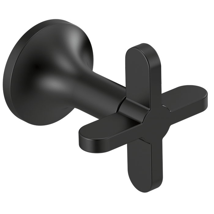 Brizo Jason Wu for Brizo HX70475 Wall Mount Tub Filler Cross Handles, matte black