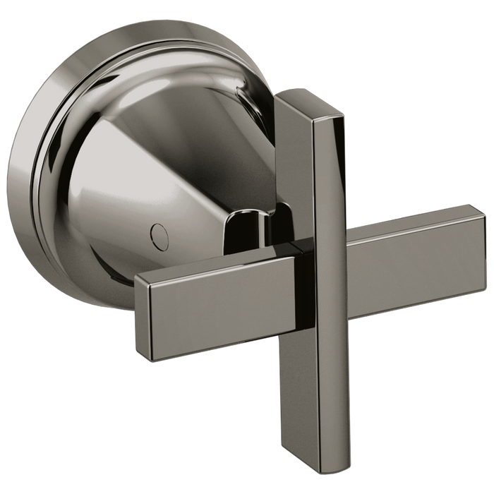 Brizo Levoir HX7098 Wall Mount Cross Handle Kit, brilliance black onyx