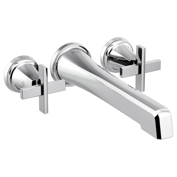 Brizo Levoir HX7098 Wall Mount Cross Handle Kit, chrome - view 2