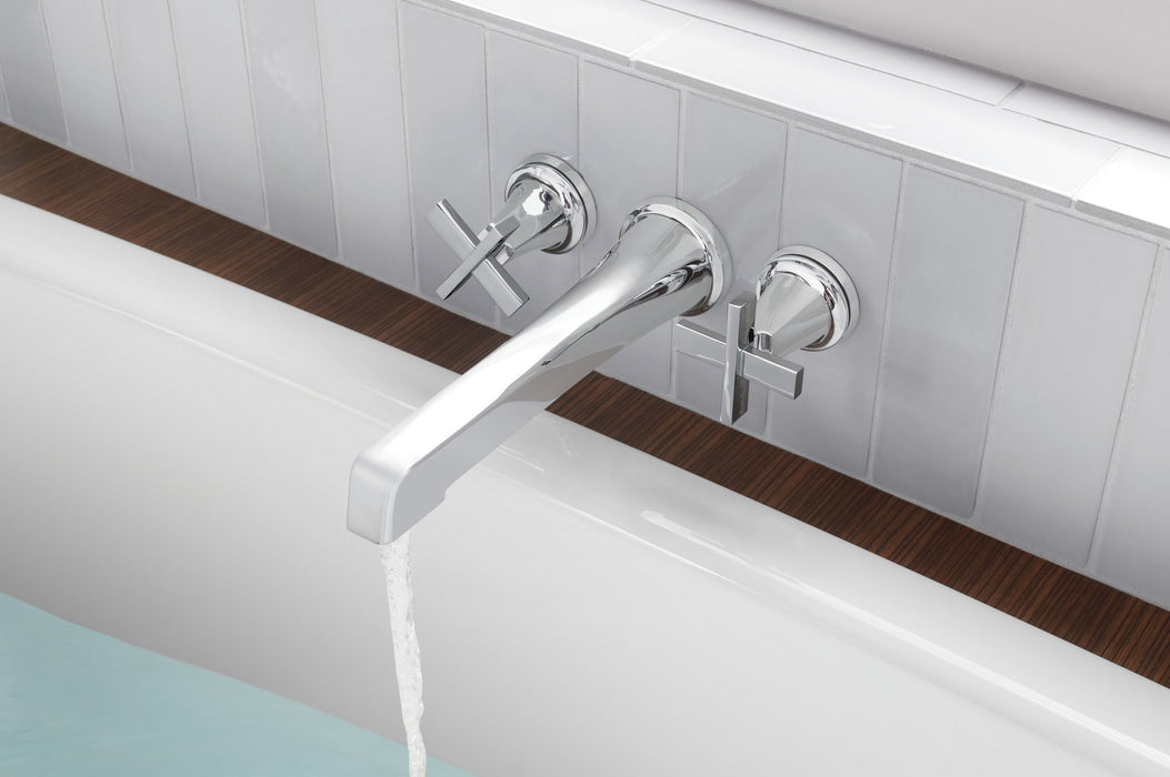 Brizo Levoir HX7098 Wall Mount Cross Handle Kit, chrome - view 3