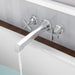 Brizo Levoir HX7098 Wall Mount Cross Handle Kit, chrome - view 3