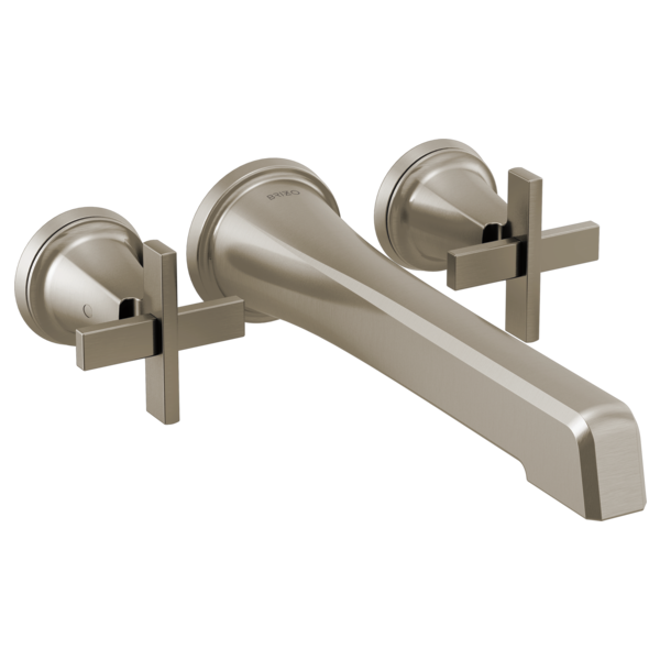 Brizo Levoir HX7098 Wall Mount Cross Handle Kit, luxe nickel - view 2