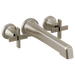 Brizo Levoir HX7098 Wall Mount Cross Handle Kit, luxe nickel - view 2